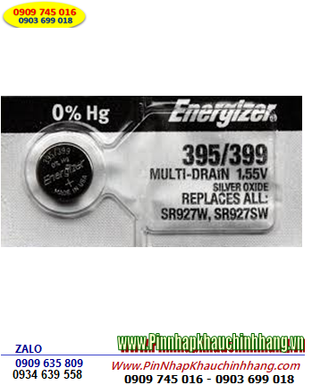 Pin SR927SW _Pin 395; Pin đồng hồ Energizer SR927SW 395 Silver Oxide 1.55v |HẾT HÀNG